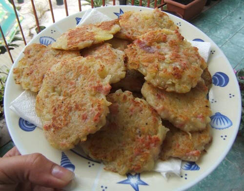 Rosti di patate e speck