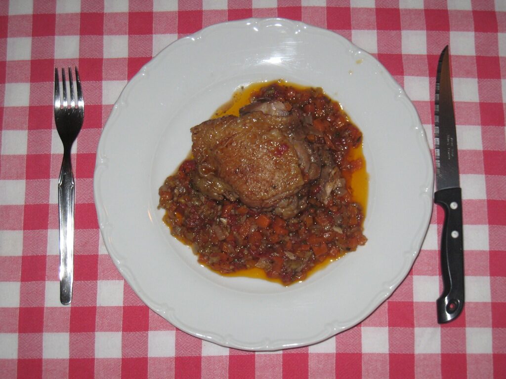 POLLO ALLA CACCIATORA (CONIGLIO)